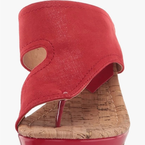 Donald Pliner Myrtle sandal in Tomato! - Picture 3 of 7